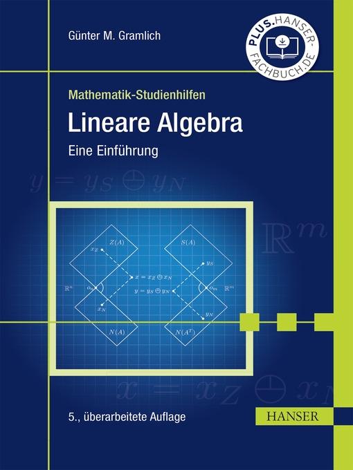 Title details for Lineare Algebra by Günter M. Gramlich - Wait list